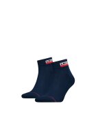 Levis Set de sosete unisex pana la glezna - 2 perechi - Bleumarin