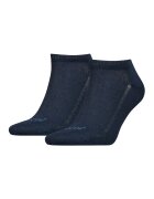 Levis Set de sosete unisex pana la glezna din amestec de lyocell - 2 perechi - Bleumarin