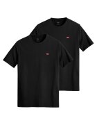 Levi's Set de tricouri din bumbac cu logo brodat discret - 2 piese - Negru