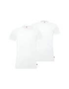 Levi's Set de tricouri slim fit de casa - 2 piese - Alb
