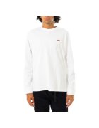 Levis Tricou Barbat Original - Logo - Bumbac - Alb - Alb