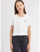 Levis Tricou cu decolteu la baza gatului Batwing Chest Hit - Alb