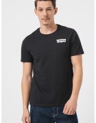 Levis Tricou cu decolteu la baza gatului Classic - Negru