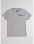 Levis Tricou cu decolteu la baza gatului - cu logo pe spate - Albastru