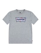 Levis Tricou cu imprimeu logo - Albastru inchis/Gri melange