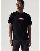 Levis Tricou cu imprimeu logo - Rosu/Alb/Negru