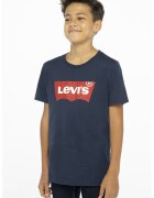 Levis Tricou cu imprimeu logo - Rosu/Bleumarin