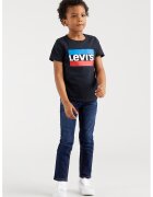 Levis Tricou cu imprimeu logo - Rosu/Negru/Albastru