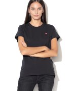 Levi's Tricou cu logo brodat - Negru