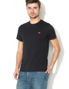 Levi's Tricou din bumbac cu logo brodat - Negru - S 56605