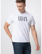 Levi's Tricou lejer de bumbac - Alb murdar/Gri inchis