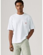 Levis Tricou lejer de bumbac Workwear - Alb optic