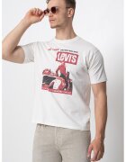 Levi's Tricou lejer din bumbac Vintage - Alb fildes