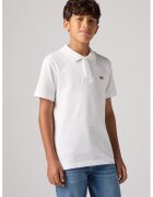 Levi's Tricou polo din bumbac pique - Alb optic