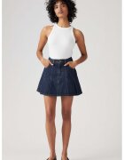 Levi's Youth Fusta mini din denim cu buzunare - Bleumarin