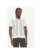 Lindbergh Bluza barbati 30-804062 - Bumbac - Alb/Albastru - Alb/Albastru