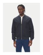 Lindbergh Geaca barbati - bleumarin - poliester reciclat - bumbac