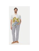Lindbergh Pantaloni barbati 30-003030 - In/Bumbac - Albastru - Albastru
