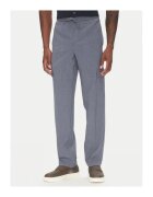 Lindbergh Pantaloni barbati 30-01112A - Poliester reciclat/Viscoza - Albastru - Albastru