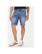 Lindbergh Pantaloni scurti din denim barbati 30-550000VBL - Bumbac - Albastru - Albastru