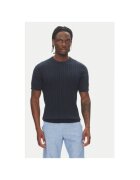Lindbergh Pulover barbati 30-804115 - Bumbac - Bleumarin - Bleumarin