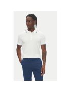 Lindbergh Tricou polo barbati 30-404010 - Bumbac - Alb - Alb