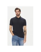 Lindbergh Tricou Polo barbati 30-404020 - Bumbac/Poliester - Bleumarin - Bleumarin