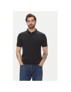 Lindbergh Tricou Polo barbati 30-404020 - Bumbac/Poliester - Negru - Negru