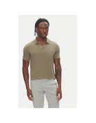 Lindbergh Tricou polo barbati 30-404036 - Bumbac - Kaki - Kaki