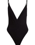 LingaDore Body tanga cu decolteu in V Daily 30037 - Negru