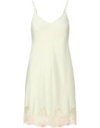 LingaDore Camsa de noapte din satin cu insertii de dantela - Verde