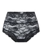 LingaDore Chiloti hipster de dantela cu taliue inalta Daily 30585 - Negru