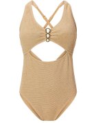 LingaDore Costum de baie cu model uni - Auriu