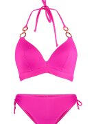 LingaDore Costum de baie halter - din doua piese - Fucsia