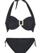 LingaDore Costum de baie uni din doua piese 31459 - Negru