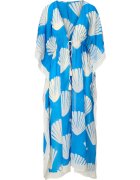 LingaDore Rochie cu model si slit lateral - Albastru