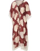 LingaDore Rochie cu model si slit lateral - Maro