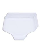 LingaDore Set de chiloti hipster cu talie inalta - 3 perechi - Alb