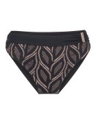 LingaDore Slip cu imprimeu - Negru