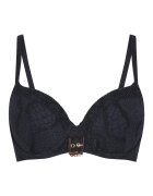 LingaDore Sutien de baie cu imprimeu - Negru