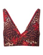 LingaDore Sutien de baie cu sustinere metalica si model animal print - Multicolor