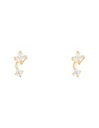 LInstant Dor Cercei din aur de 9K - cu zirconia - Auriu