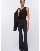 Liu Jo Blugi bootcut cu design cinci buzunare - Negru