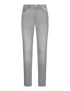 Liu Jo Blugi skinny cu talie inalta - Gri deschis