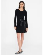 Liu Jo Fusta cu catarame decorative - Negru