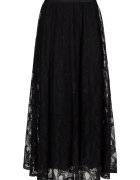 Liu Jo Fusta maxi din dantela - Negru