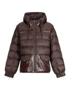 Liu Jo Geaca matlasata cu buzunare cu clapa - Maro