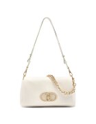 Liu Jo Geanta crossbody cu clapa si bareta de lant - Bej