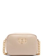 Liu Jo Geanta crossbody cu fermoar Lapuffy - Bej