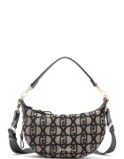 Liu Jo Geanta crossbody cu model logo - Negru/Bej